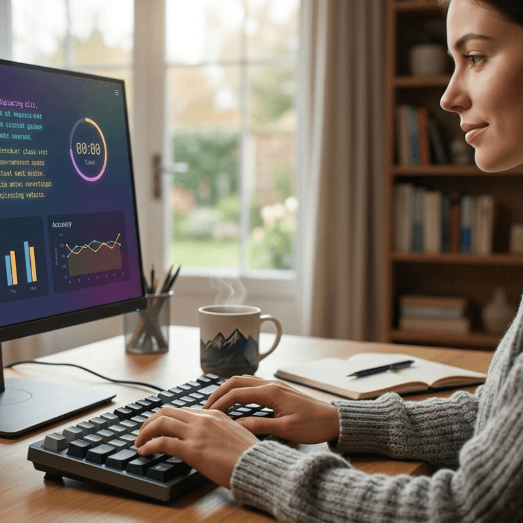 How to Take Your First Fast Fingers Typing Test Online